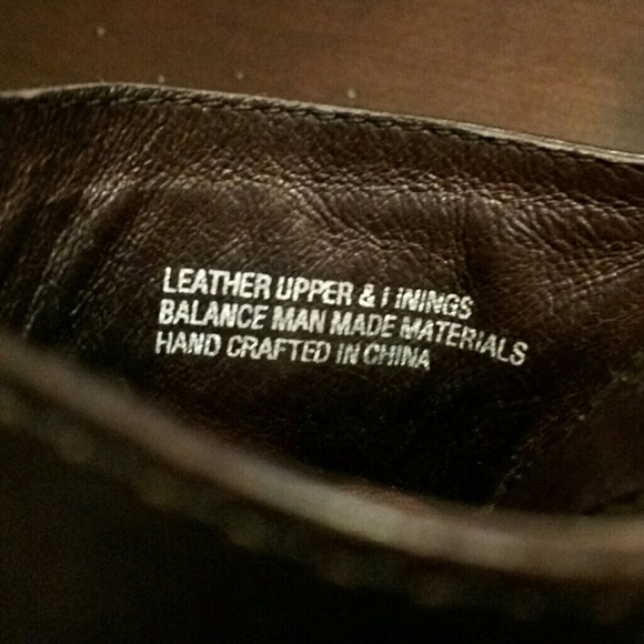 Born Slide-on Brown Leather Buckle Wedge Heel Clog - Picture 7 of 7